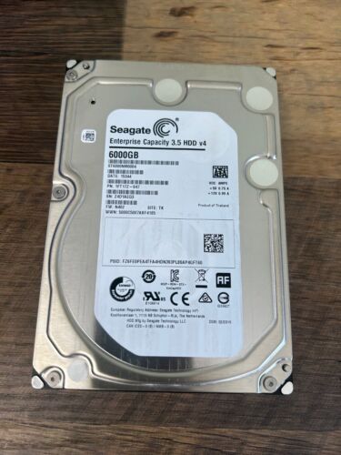 Seagate Enterprise 6TB 3.5″ SATA HDD 7.2K 6Gb/s ST6000NM0004