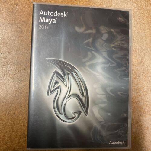 Autodesk Maya 2013 English Language DVD with Codes VG