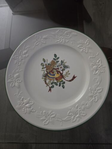 Mikasa Holiday Season DB901 11-1/8 Inch Round Plate/Serving Platter