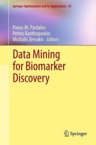 Data Mining for Biomarker Discovery by Panos M. Pardalos (English) Paperback Boo