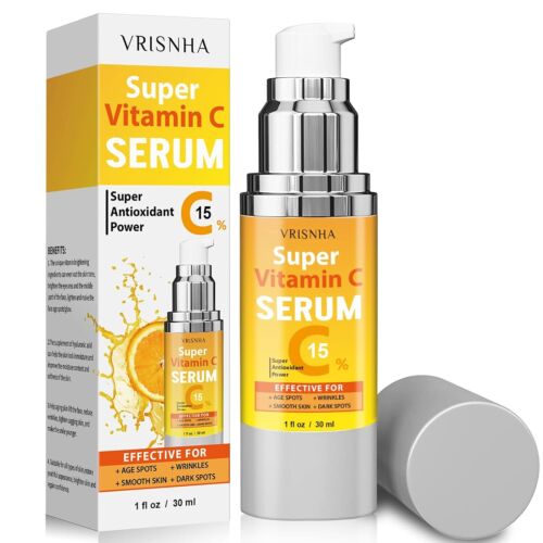 Super Vitamin C Serum for Women Over 50 – Peptides, Niacinamide,Face Lift Serum