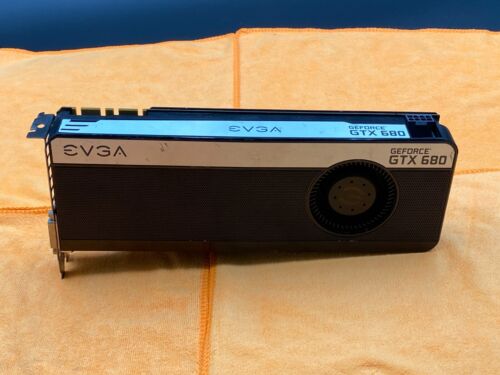 EVGA GEFORCE GTX 680 FTW+ 4GB W/BACKPLATE 04G-P4-3687-KR DVI/HDMI/DP