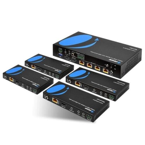 *Brand New* OREI UHD 1×4 HDMI Extender Splitter 400ft Over CAT6/7 UHD14-EXB400-K