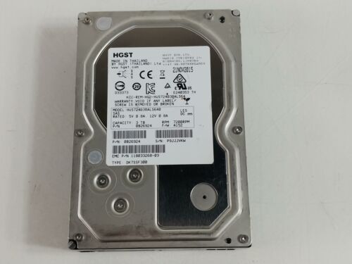 HGST EMC HUS724030ALS640 3 TB SAS 2 3.5 in Enterprise Hard Drive