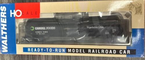 Walthers RTR HO 932-7268 UTLX 23,000 Gallon Funnel Flow Tank Car Cargill #7103