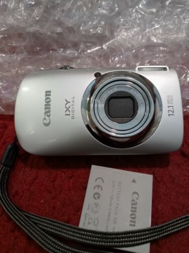 Canon powerShot IXY Digital 510 IS 12.1MP 4x Digital Camera – Silver