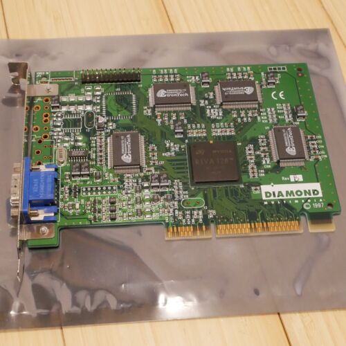 Diamond Viper V330 nVidia RIVA 128 4MB AGP NLX Video Card Driver CD – Tested 18