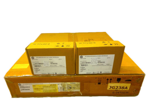 JG238A I New HP 5500-24G-PoE+ SI Switch with 2 Interfaces + 2x JD360B Modules