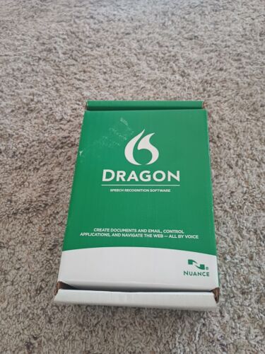 Nuance DRAGON Speech Recognition Software SEALED