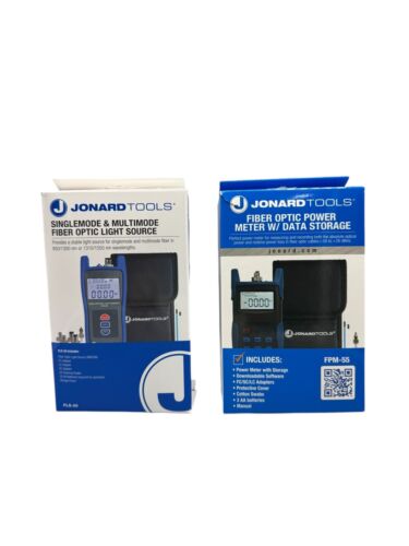 Jonard Tools FPL-5555 Fiber Power Meter & SM/MM Optical light Source & Bag