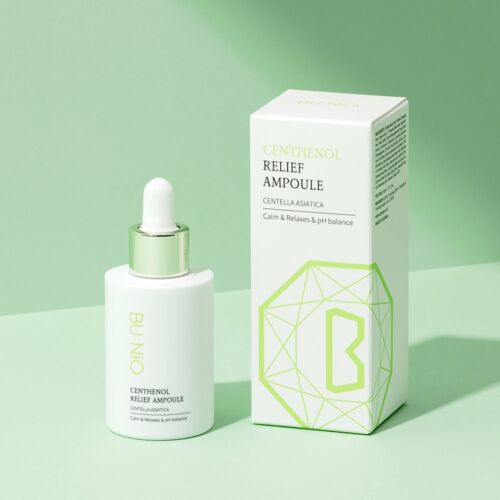 BU:NIO Centhenol Relief Ampoule 30ml Calming & Regenerating K-Beauty