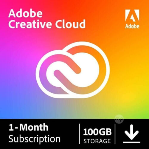 Adobe Creative  Cloud (PC) 1 Month – Adobe Key