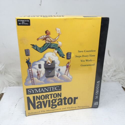 Vintage Symantec Norton Navigator for Windows 95 Sealed