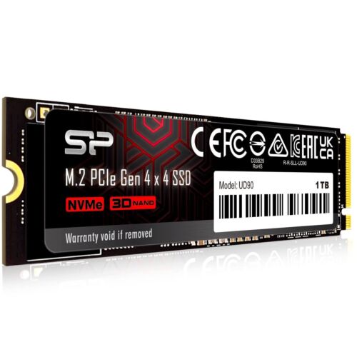 Silicon Power 1TB UD90 NVMe 4.0 Gen4 PCIe M.2 SSD R/W up to 5,000/4,800 MB/s …