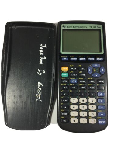 Texas Instruments TI-83 Plus Graphing Calculator with Cover (PARTS ONLY)