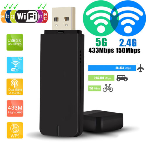 USB WIFI ANTENNA ADAPTER Jynxbox V3-V400 Jyazbox Mag 254 Linkbox 600M Dual Band