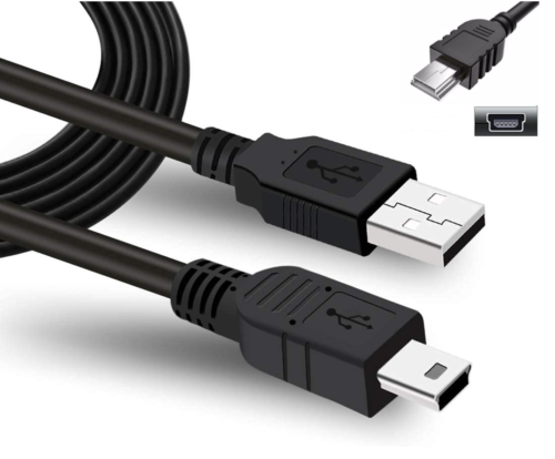 6ft Mini USB PC Computer Data Cable Cord for Nikon D700 D7000s D70s D80 D90