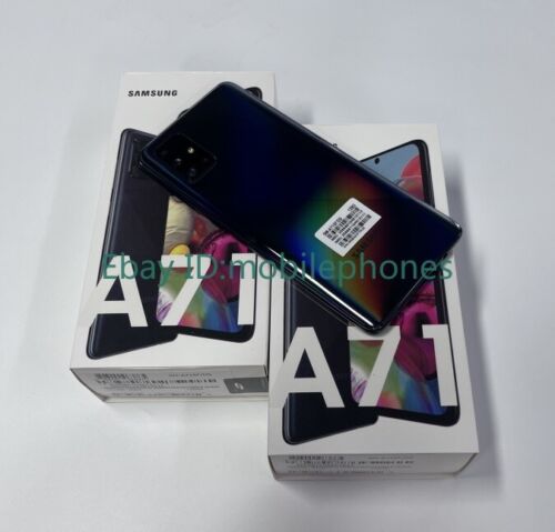 Unlocked Samsung Galaxy A71(4G) SM-A715F/DS 128GB+6GB New Sealed  Smartphone