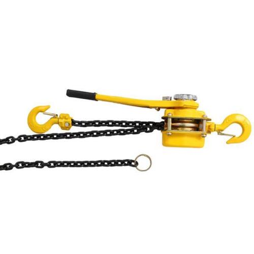 Lever Chain Hoist 1 1/2 Ton 3300LBS Capacity 20 FT Chain Come Along