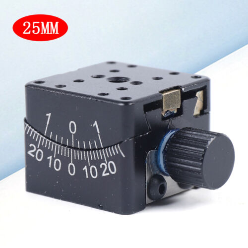 Goniometer Stage Dovetail Platform Manual Angle Table Optical Sliding Table ±30°