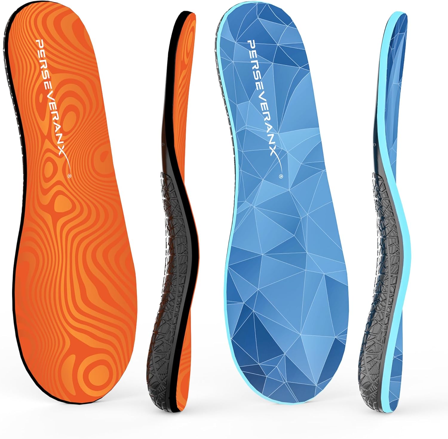 NASA Grade High Arch Insoles Bundle for Plantar Fasciitis – Adaptive Comfort and Personal Fit for Men & Women – Stability, Cushioning, and Support