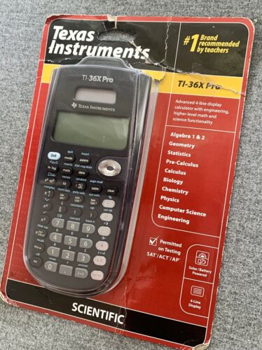 Texas Instruments TI-36X Pro Scientific Calculator      New