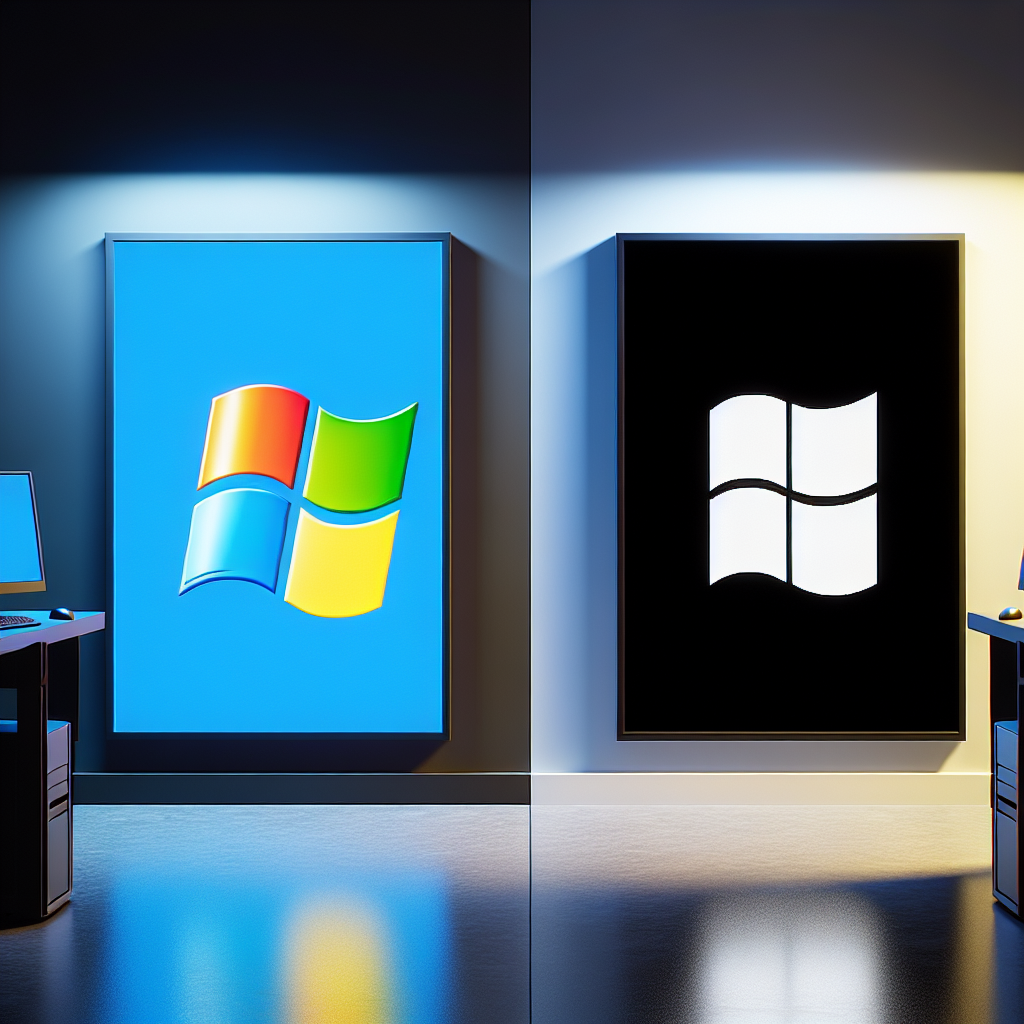 Comparing Windows 11: Black Edition to Previous Versions