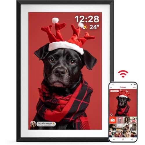 ApoloSign Digital Picture Frame10.1 inch,WiFi Electronic Frame with 32GB Storage