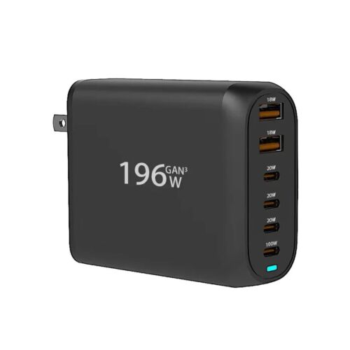 196 watt Gan wall charger