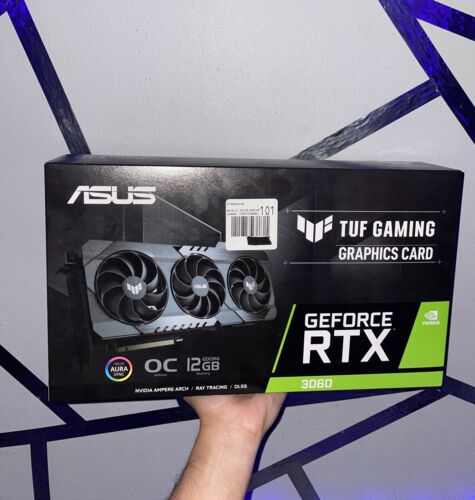 Asus TUF NVIDIA GeForce RTX 3060 V2 OC Edition Graphics Card (PCIe 4.0, 12GB GDD