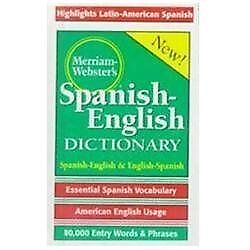 Webster’s Spanish-English Dictionary for Students (Spanish Edition) by Merriam-