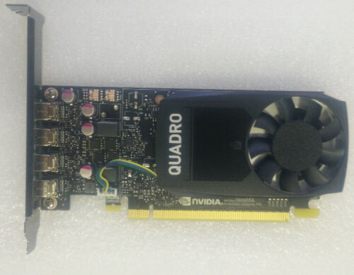 NVIDIA Quadro P1000 4GB 640SP GDDR5 Mini DisplayPort Professional Graphics Card