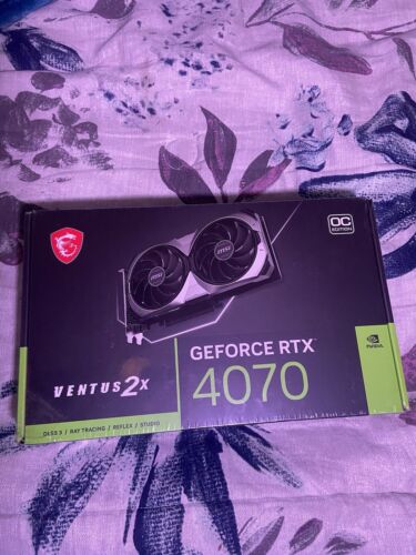 Geforce RTX 4070 Ventus 2x ￼