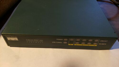 Cisco PIX 501 Firewall 5 Port Security Network Appliance