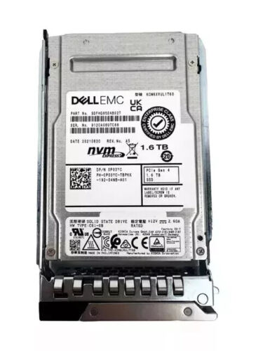 P03YC DELL 1.6TB TLC NVME SSD 2.5″ GEN4 MU HARD DRIVE | KCM6XVUL1T60 0P03YC