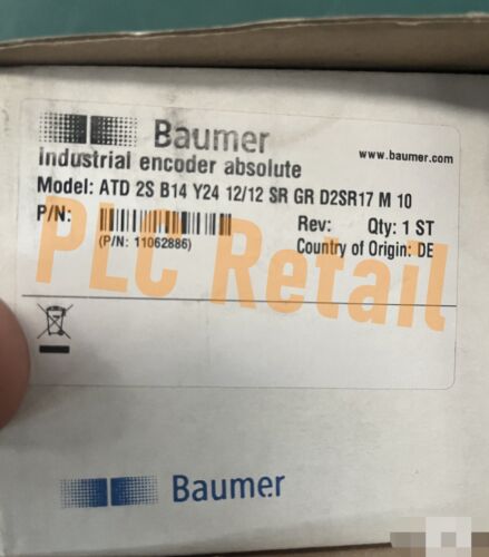 NEW Baumer ATD 2S B14 Y24 12/12 SR GR D2SR17 M 10 11062886 Fast delivery