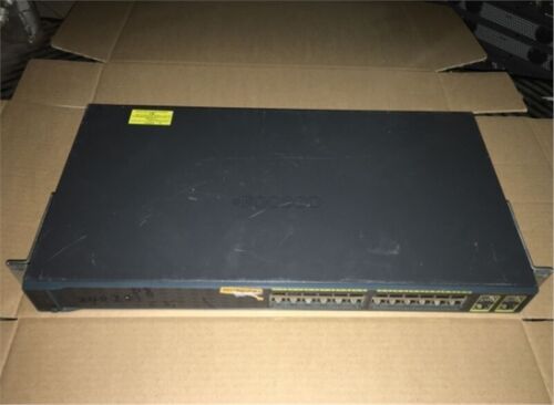 1Pc Cisco WS-C2960-24TC-S 24-Port Gigabit Ethernet Switch Tested Used tx