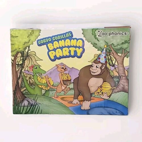 NEW Gordo Gorilla Banana Party Zoo Phonics Signal Sound Learning Game 3 Levels