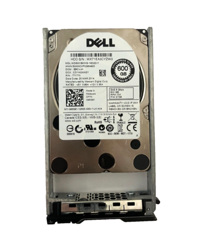 DELL 096G91 HDD 600GB SAS 6Gb/s 2.5″ 10K 096G91 512 b/s