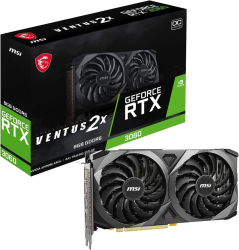 Gaming Geforce RTX 3060 8GB GDRR6 128-Bit HDMI/DP Pcie 4 Torx Twin Fan Ampere OC