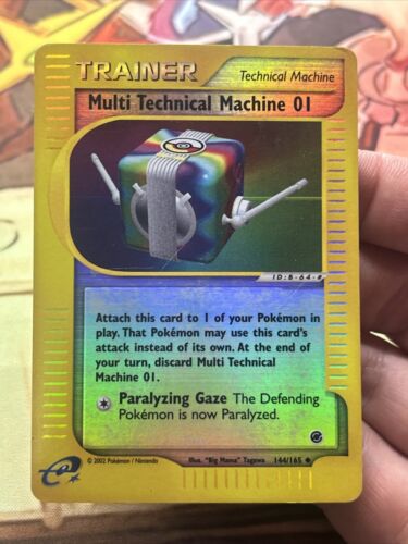 Multi Technical Machine 01 144/165 Reverse Holo Expedition Pokémon Card – MP