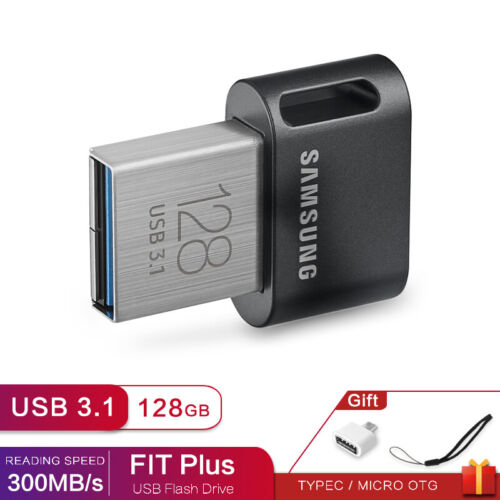 Samsung FIT Plus UDisk 128GB USB 3.1 Flash Drive Memory Pen Stick Storage Device