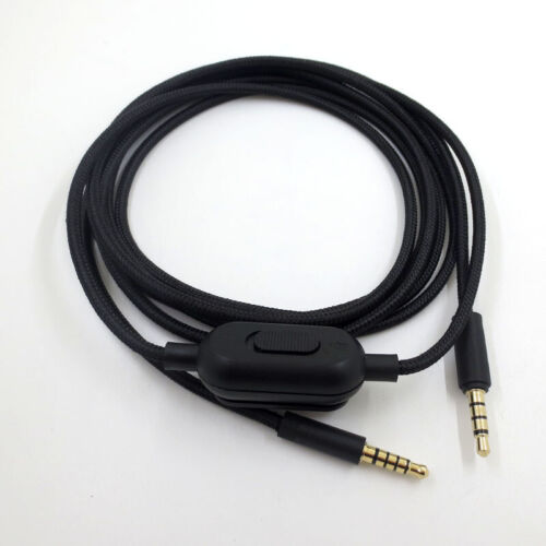 Replacement 2M Cable For Logitech G Pro Inline Mute G Pro X G433 G233 Audio Line