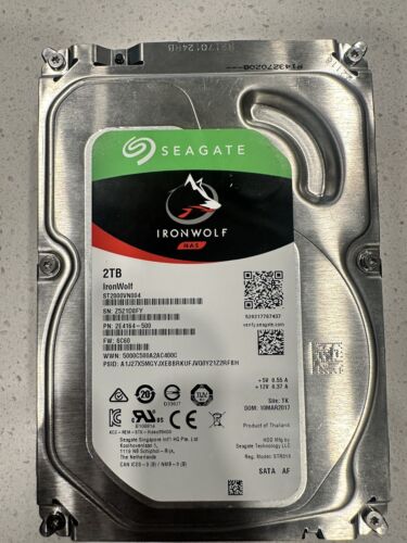 Seagate IronWolf 2TB Internal 5900RPM 3.5″ (ST2000VN004) NAS