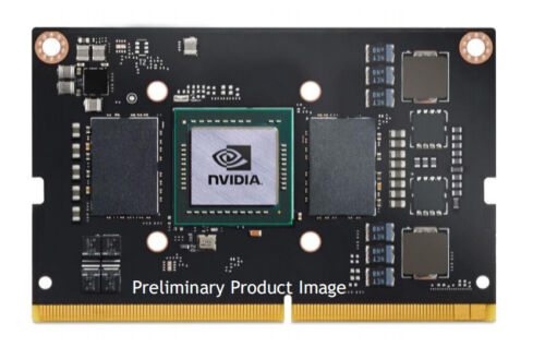 NVIDIA Jetson TX2 NX Module AI at the Edge eMMC5.1 4GB 900-13636-0010-000