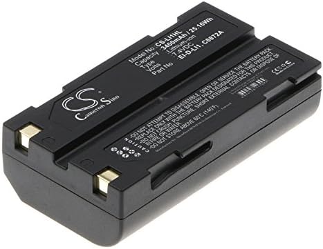 3400mAh Replacement Battery for Hemisphere S320 GNNS S320 (7.4V)