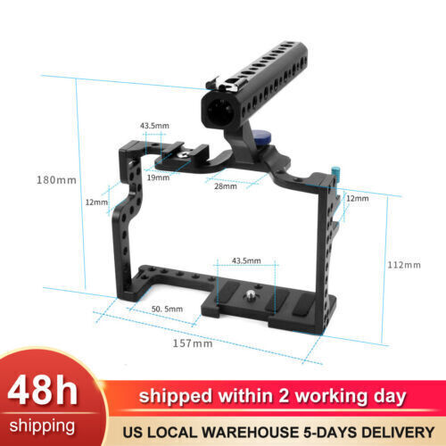 For Panasonic GH3 GH4 SmartPhone Camera Making Video Handle Grip Cage Bracket