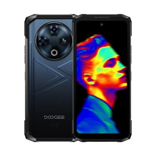 DOOGEE Fire 6 Thermal Image Rugged Smartphone 16GB+256GB Android 14 10400mAh OTG