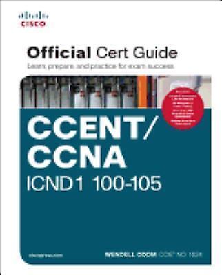 CCENT/CCNA ICND1 100-105 Official Cert Guide, Hardcover by Odom, Wendell, Lik…