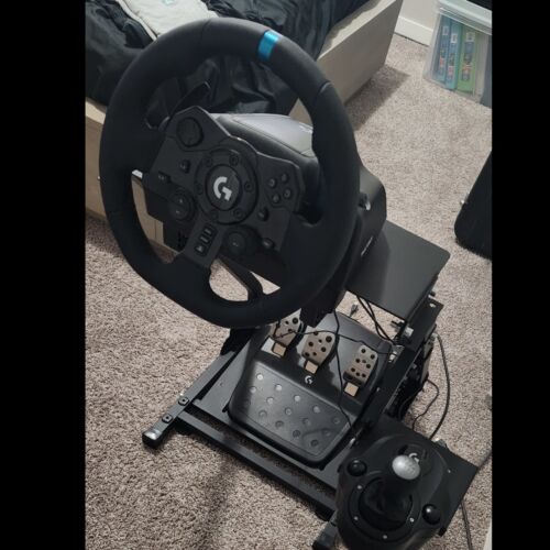 Logitech G923 Racing Wheel with Pedals, Shifter, and Stand